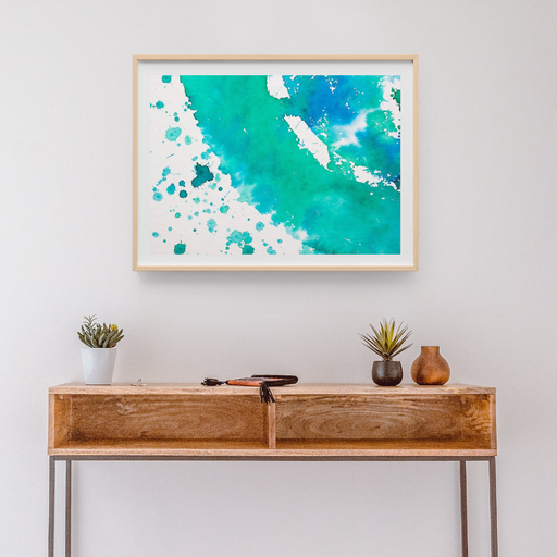 Oceanic Abstract : Arts for Living and Workspace