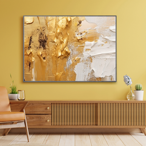 Golden Abstract : Arts for Living and Workspace