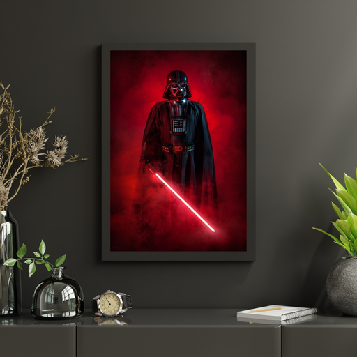 Darth Vader Game Artistry for Living and Workspace