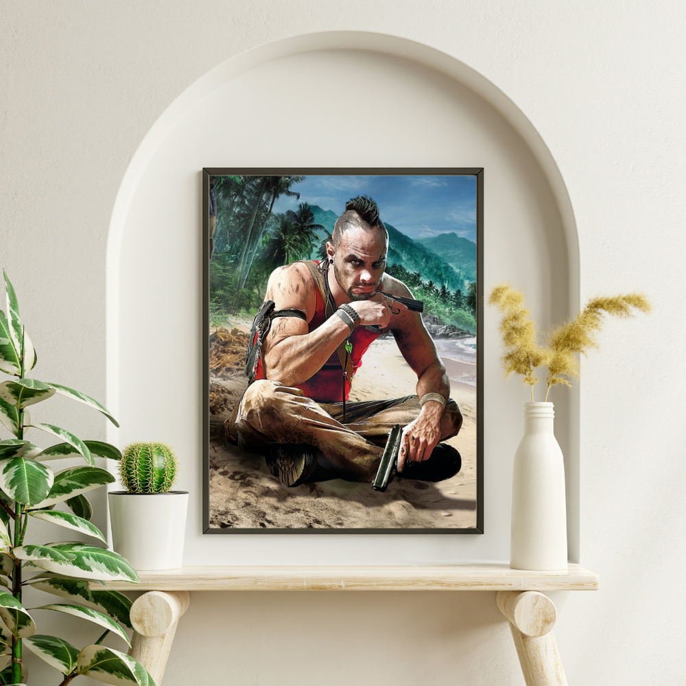 Far Cry 3 Game Artistry for Living and Workspace